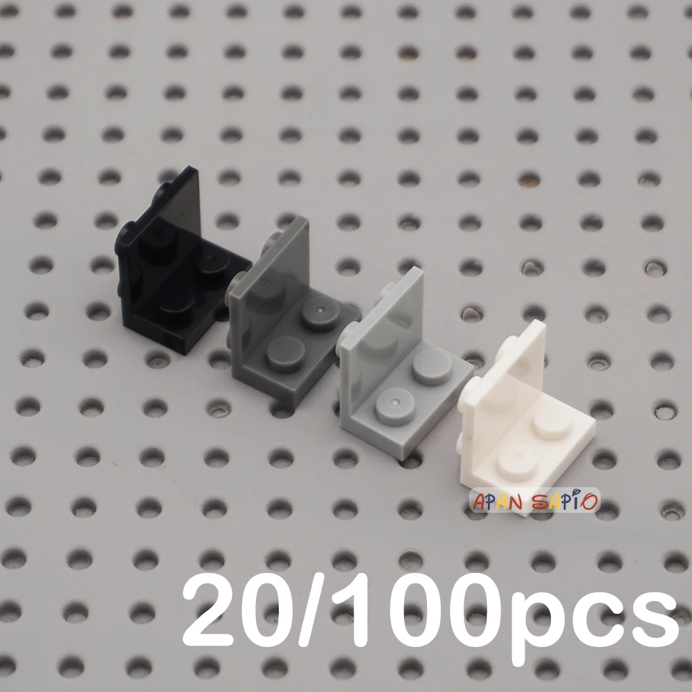 

20/100pcs DIY Building Blocks Bracket Bricks 2x2 Dots Educational Plastic Toys for Children Compatible Brands Kids Gifts 44728