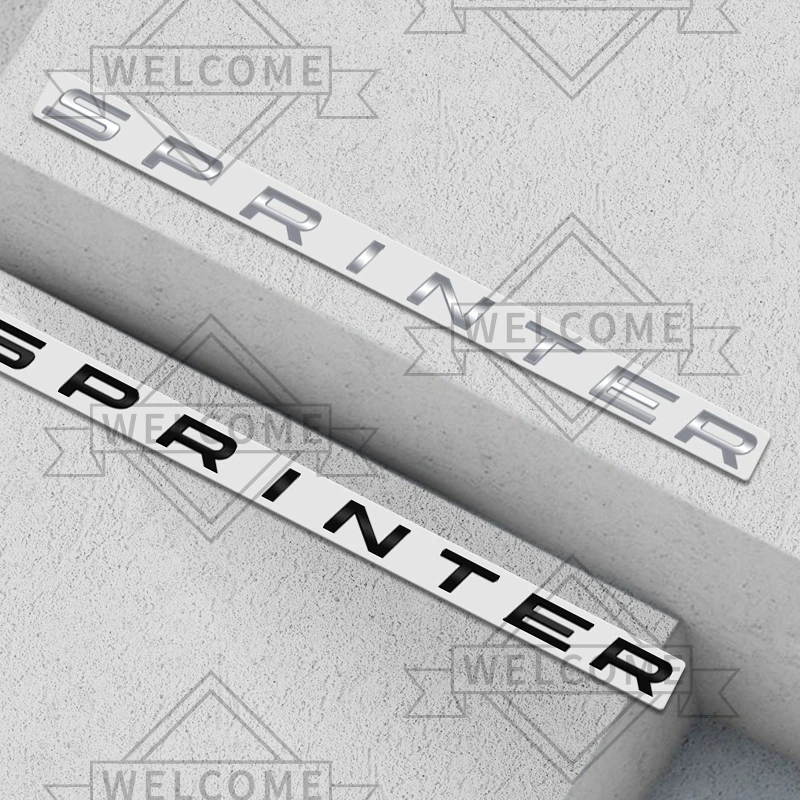 3D Car Stickers For SPRINTER Camper Van CDI W903 W906 W907 Emblem Auto Body Letter Badge Trunk Decal Decoration Accessories