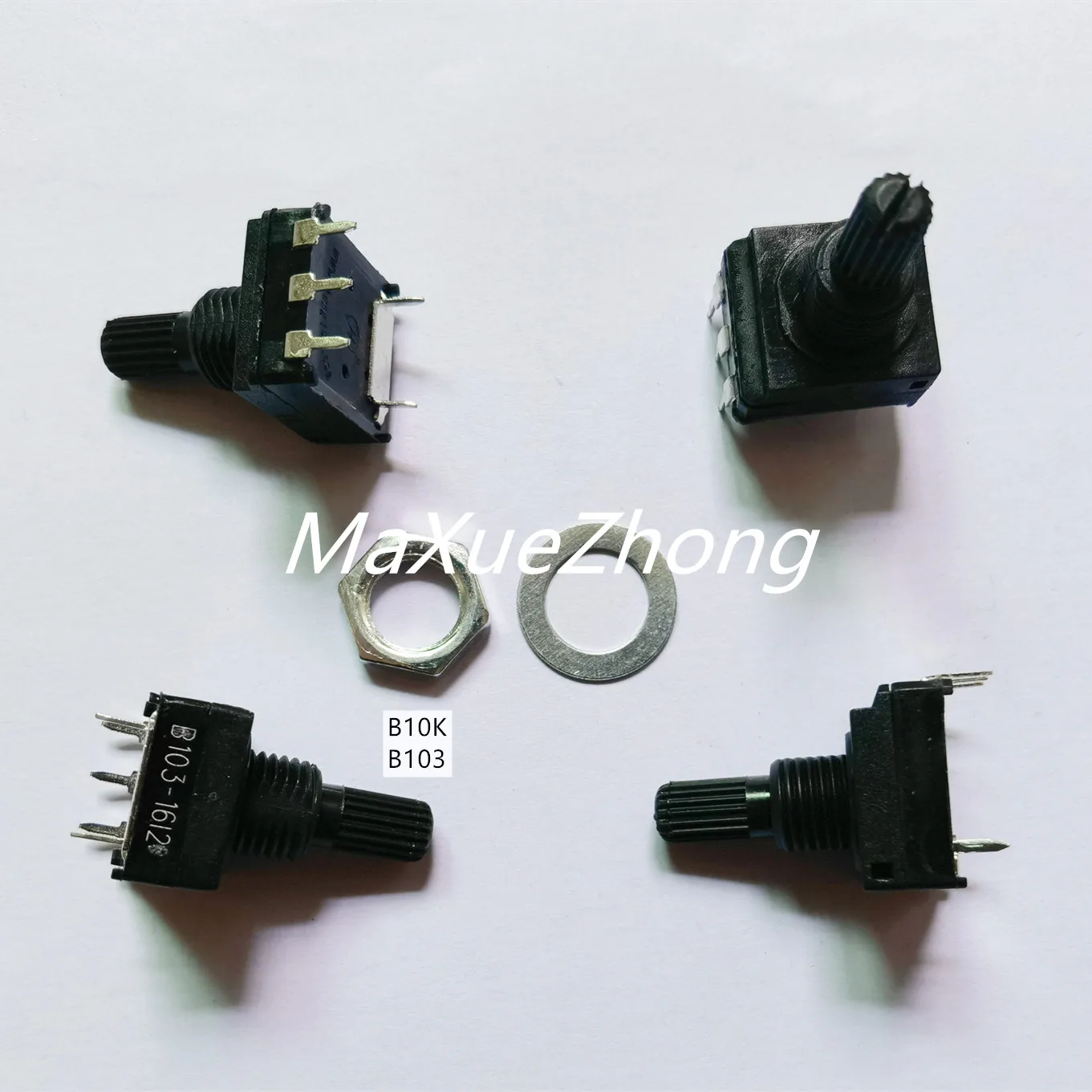 Original new 100% welder accessories potentiometer 1K B102 10K B103 100K B104 470K B474 5.6K 22K 4.7K 47K PC16V-M1 5pin SWITCH