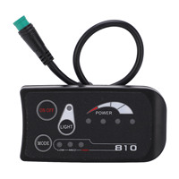Electric Bicycle LED Display Control Panel 36V 48V S810 LED Display Meter for Electric Bike Modification Waterproof Interface