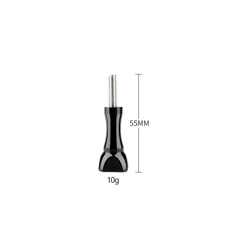 Long Thumbscrew for GoPro Hero Insta360 DJI SJCAM AKASO Action Camera Thumb Screw Bolt 3-Prong Mount Replacement 1/2/5/10 Pack