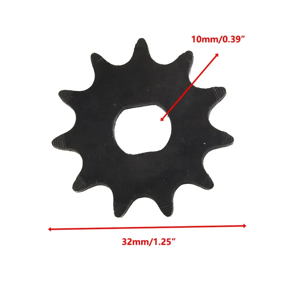 Electric Scooter 11T Sprocket For T8F Chain Motor Pinion Gear DC Motor Sprocket H-type Mounting Hole