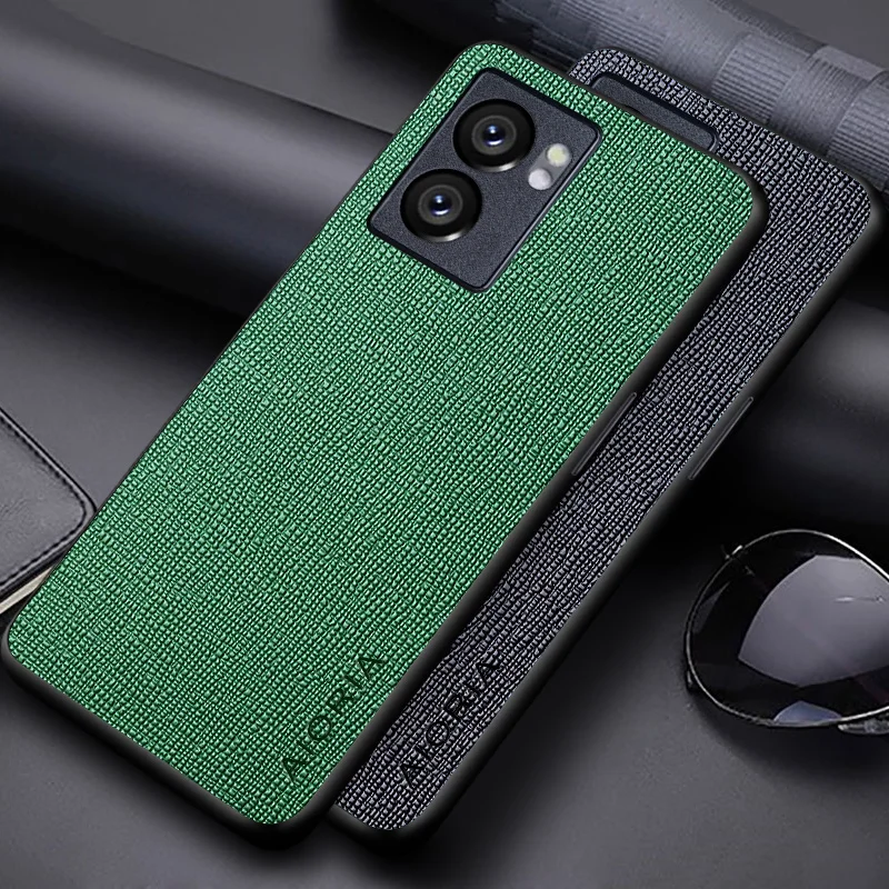 Case for Oppo A57 A55 A54 A53 A52 4G 5G Simple&stain-resistant cross pattern PU leather soft hard back cover for oppo a57 case