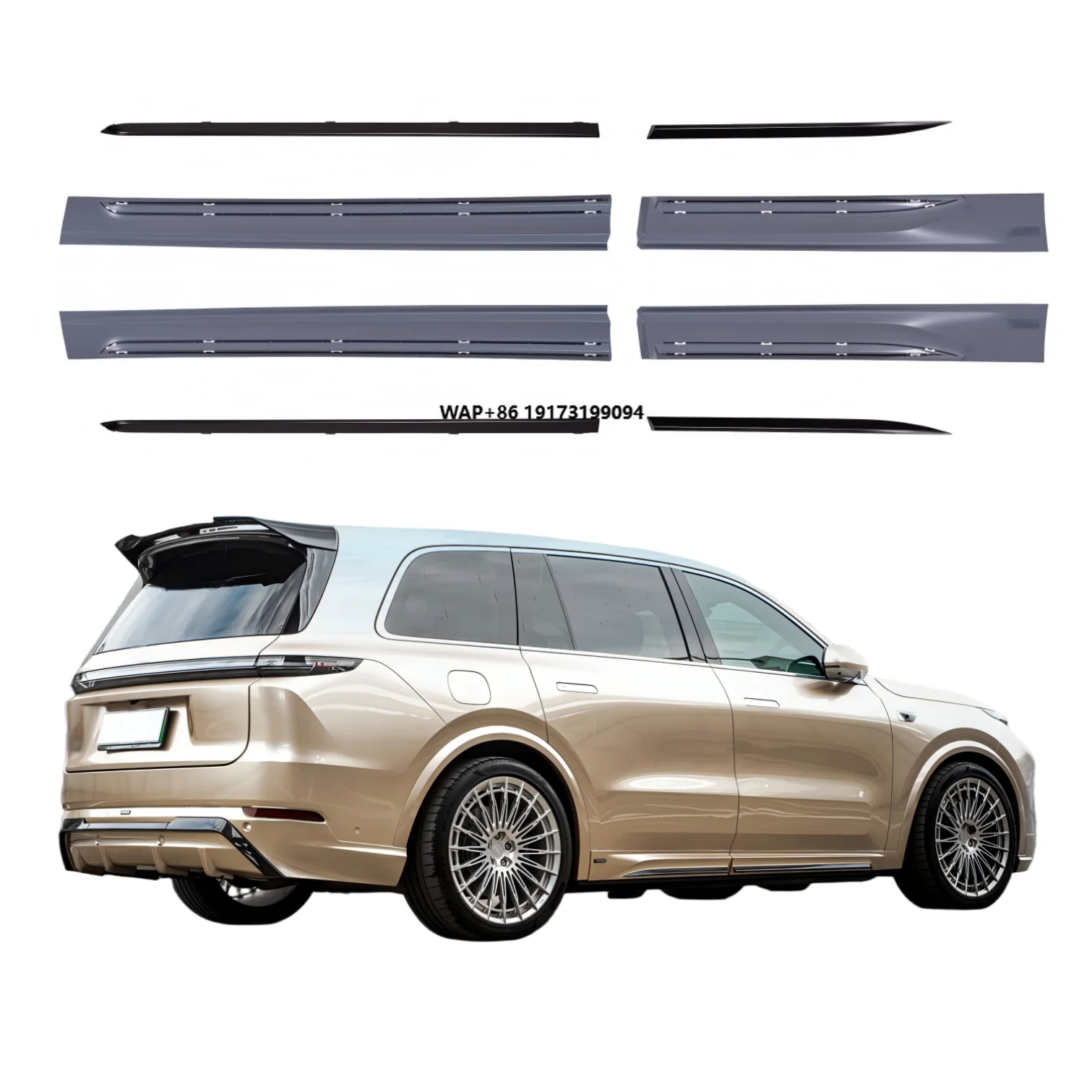 

Factory Wholesale Side Skirts for Li Auto L9 High-quality Side Skirt for Lixiang L9 Car Accessories Auto Parts Upgrade