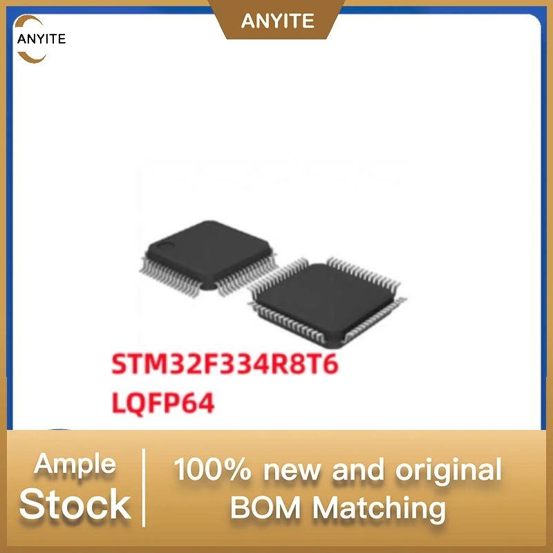 

НОВЫЙ 10 шт./лот STM32F334 STM32F334R8T6 LQFP64