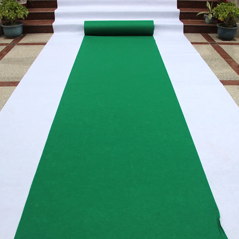 

Green Decorative Outdoor Party Carpet, Electronic Muslim Prayer Mat, Corridor Stairs, Hallway Rugs, Home Textiles, 1.2m Wide