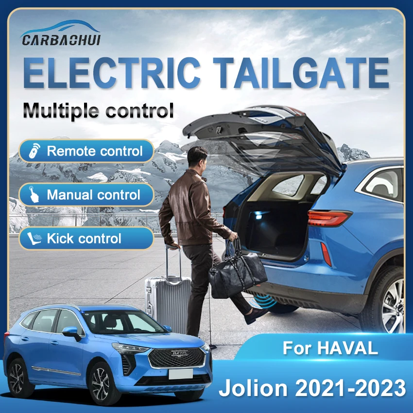 Elektronischer automatischer Kofferraumlift, elektrische Heckklappe mit Fußsensor für HAVAL Jolion 2021-2025, Heckklappen-Power-Kit
