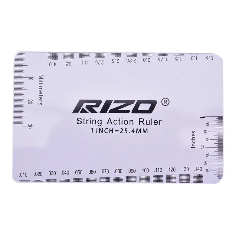 

Guitar Accessories Measuring Ruler for Guitar Electric 95*63mm Stainless Steel