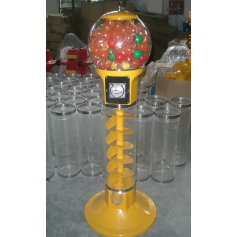 Máquina de dulces en espiral de cabeza redonda