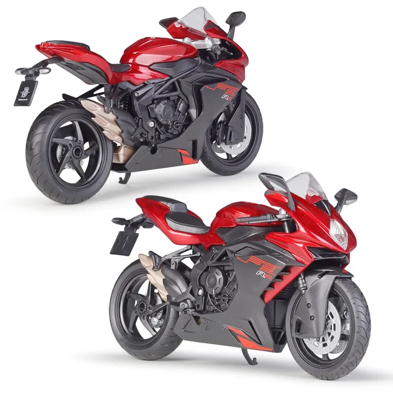 1:12 MV Agusta F3 RR 2022 Alloy Motorcycle Model Diecast Metal Vehicles Street Off Road Autocycle Collection Children Toys Gift