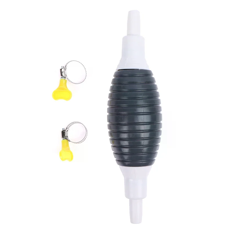 Universal For Car Motorcycle Fuel Pump Hand Diversion Suction Pipe Liquid Transf