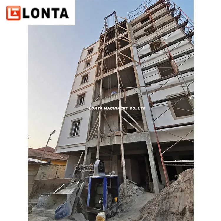 LONTA JH510 510L Takel Heffen Zelfladende Dieselmotor A2-510LT Bouw Cement Beton Mixer Machine Betonniere 500L