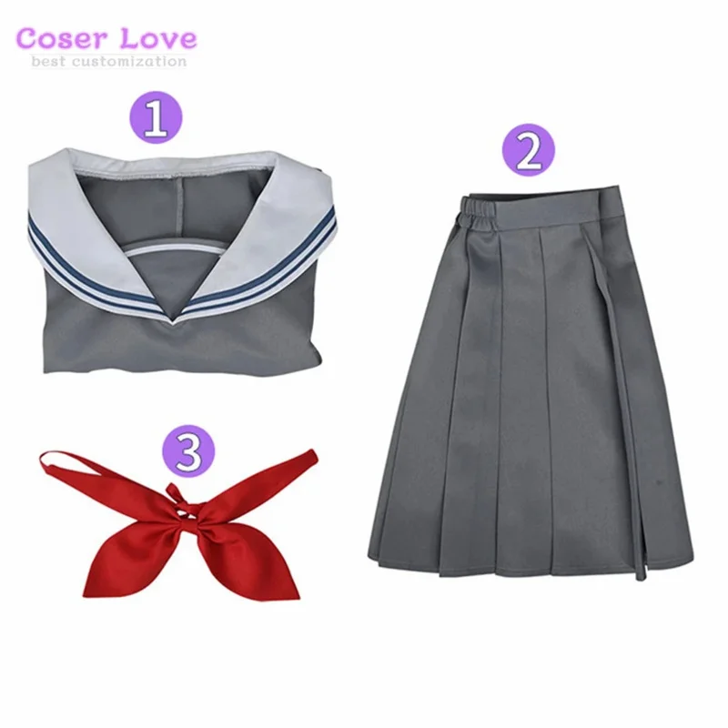 Project Sekai School Uniform Hoshino Ichika Hinomori Shiho Momoi Airi Asahina Mafuyu Tenma Saki Cosplay Costume Halloween Outfit