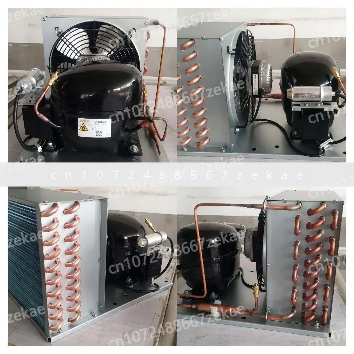 115V/60Hz Embraco R290 R404 LBP DFE90DLR134a 110V 1/3pk LBP compressor kleine koelcondensorunit