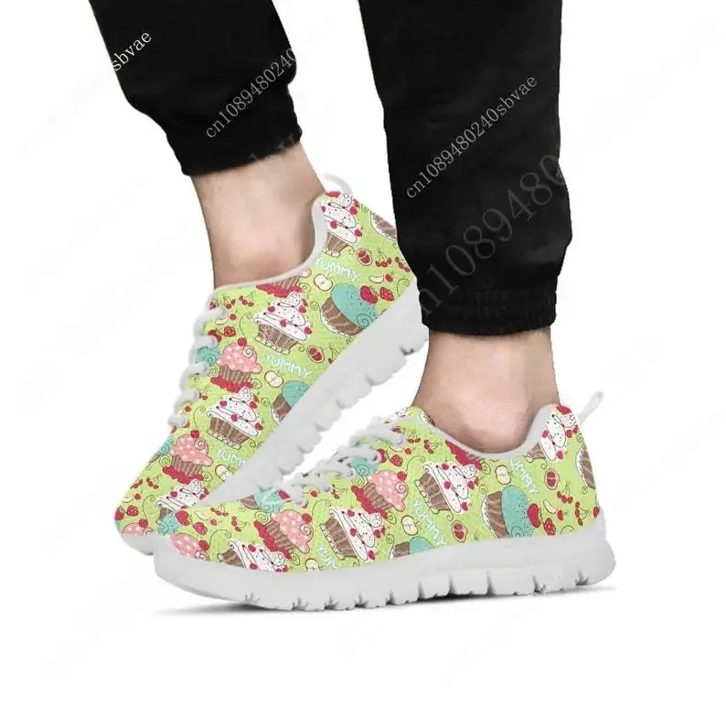 

Cupcake Shoes Lightweight Mens Womens Sneakers Sports Shoes Casual Custom Made Sneakers