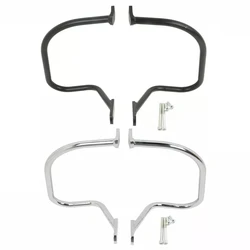 Motorcycle Saddlebag Guard Rail Crash Bar For Harley Softail Heritage Springer FLSTS 1997-1999