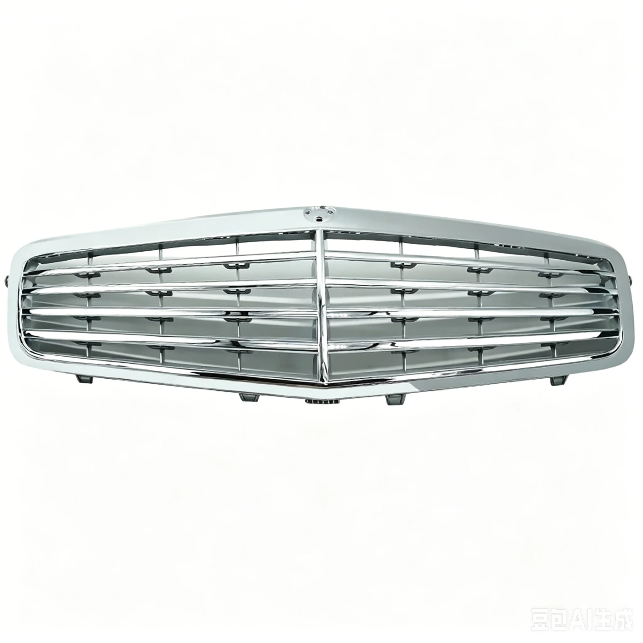 For Mercedes Benz E-Class W212 2009-2013 Front Grille 4 Horizontal Bars Chrome OE 2128800983 2128800283 Direct Replacement