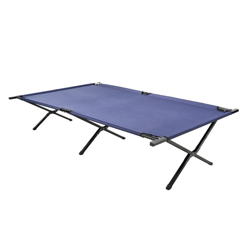 

Portable simple folding bed outdoor camping camp bed with cloth bag