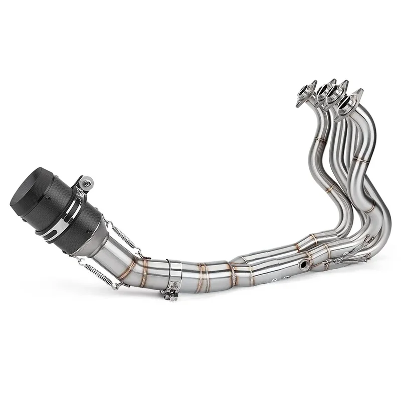 51mm Full Muffler Motorcycle Exhaust System New Condition For Kawasaki Ninja ZX6R 636 2009-2019