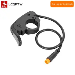 36V 48V 60V 72V Finger Throttle TT009 Left Right E-bike Thumb Throttle for Electric Bicycle Handlebar 22mm Scooter Accelerator