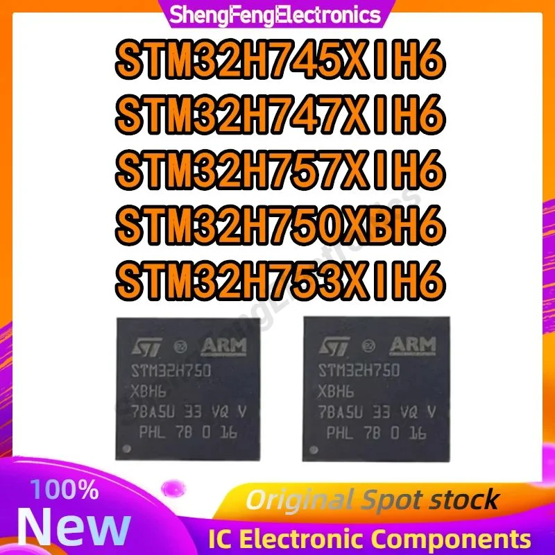 

Чип STM32H750XBH6 BGA STM32H745XIH6 STM32H STM32H747XIH6 STM32H753XIH6 STM32H757XIH6 BGA240 IC MCU