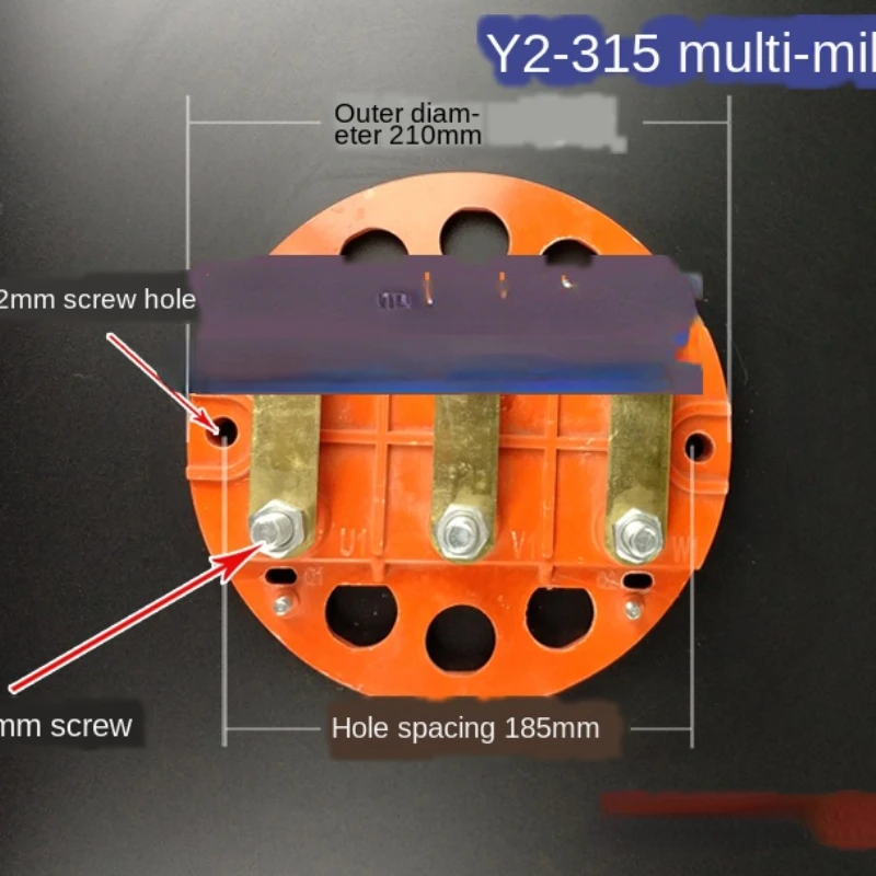 

Y2-315 disk porous terminal y2-315 terminal y2-355 terminal Y2 motor accessories