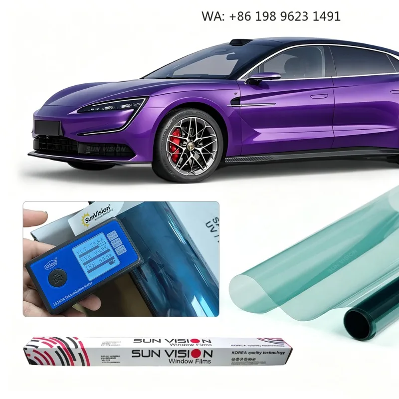 Premium Quality Car Window Tint High Heat Rejection Anti UV HD Definition Privacy Solar Film Wholesale  Brand