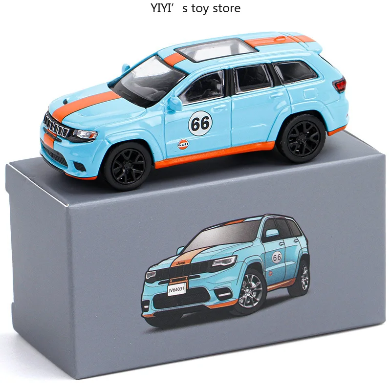 

JKM 1/64 Jeep Cherokee SUV Mini Sedan Model High end Desktop Decoration High end Collectibles and Gifts 20
