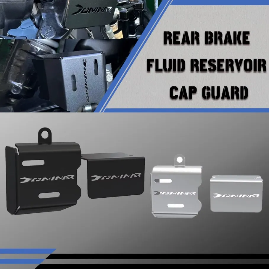 

Для BAJAJ Dominar 400 250 Dominar 400 2023-2025 аксессуары для мотоциклов, передняя и задняя крышка бачка тормозной жидкости, защитная крышка