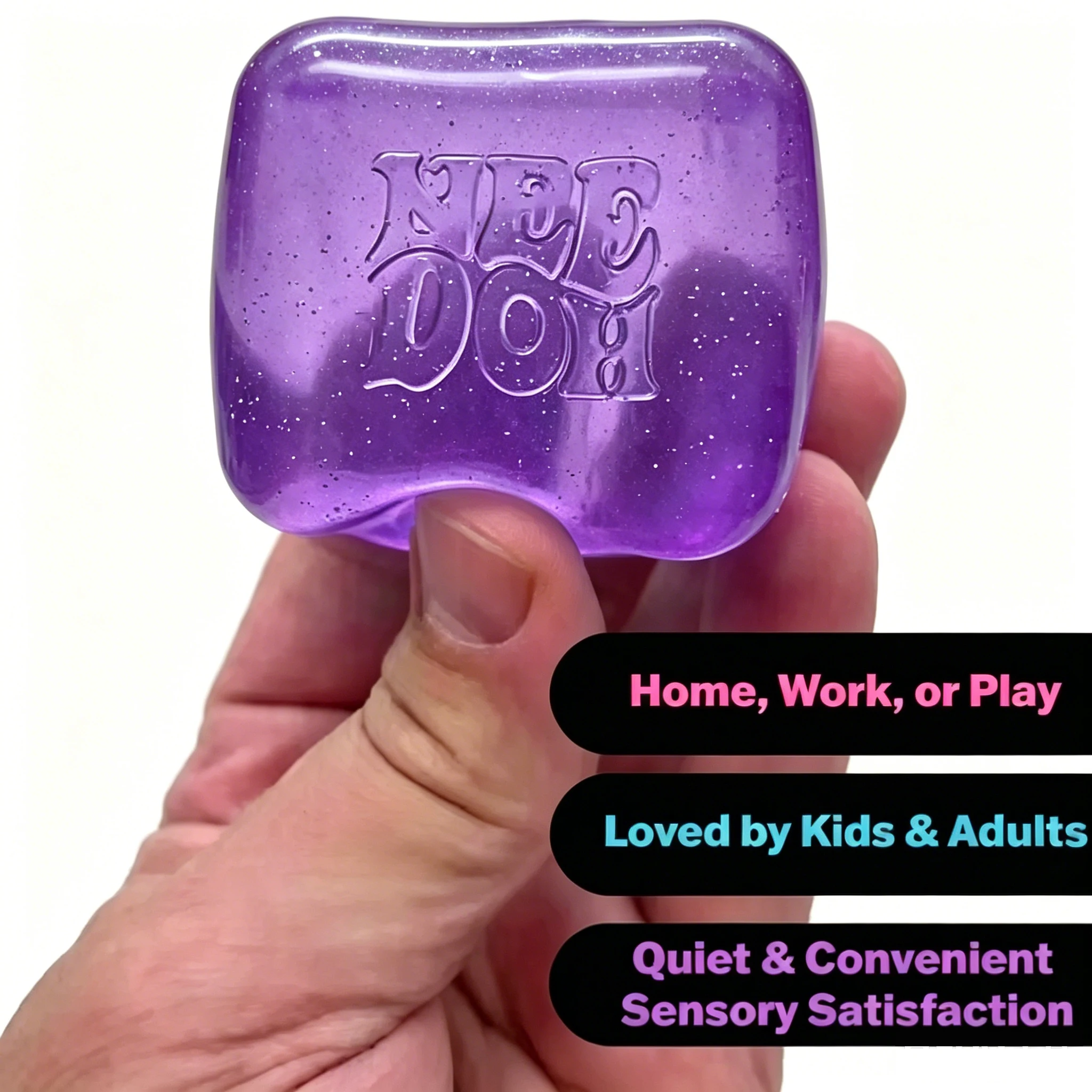 Schylling Nee Doh Glitter Cube - Kids Toys Box avaliação e preço