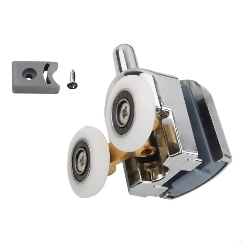 Shower Door Sliding Glass Door Pulleys Replacement Bearing Rollers Runner Shower Room Cabins Swinging Pulley