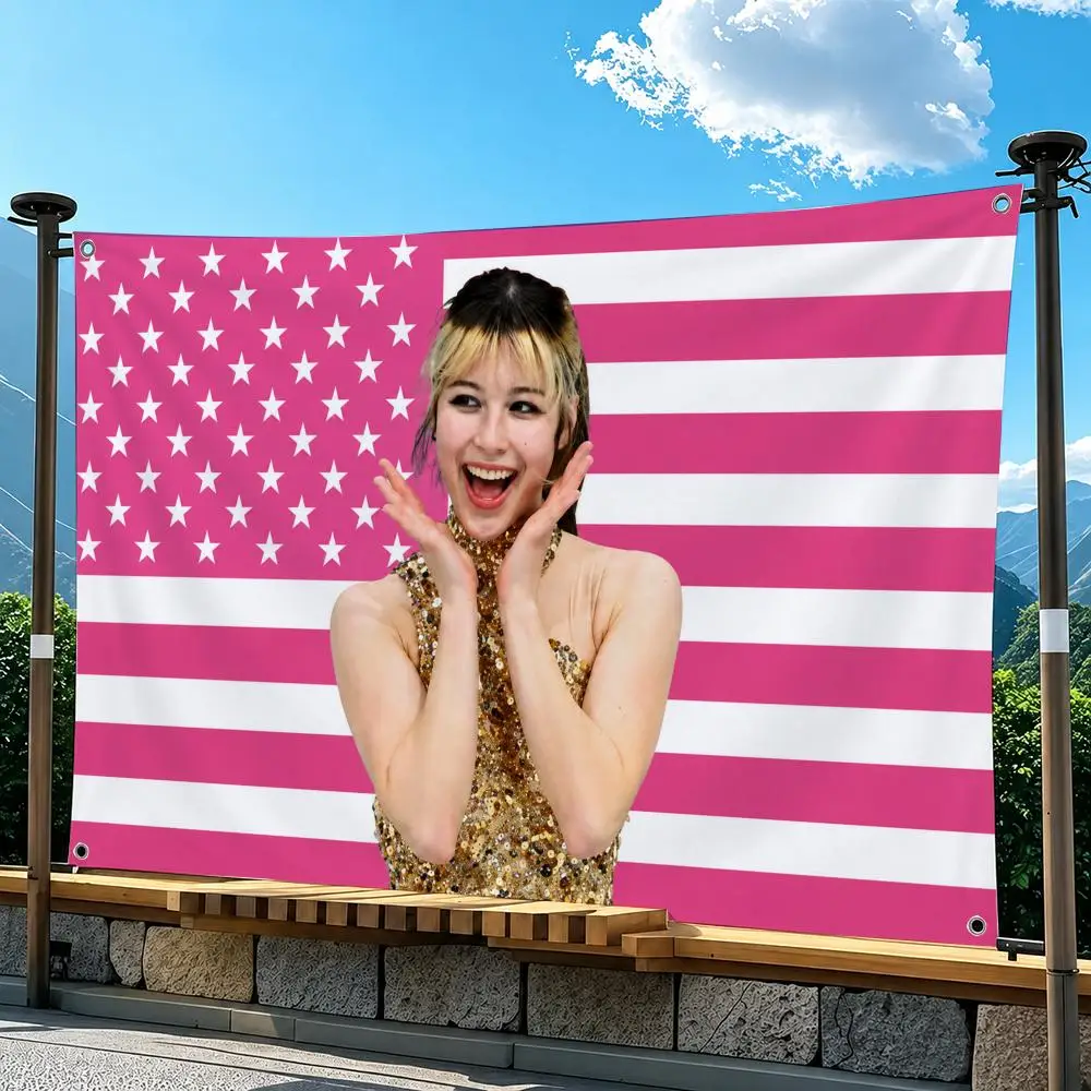 A-alysa Liu Fashion Skate Flags Flag Suitable For Party Club Outdoor Interior Wall Art Decoration Banner Gift