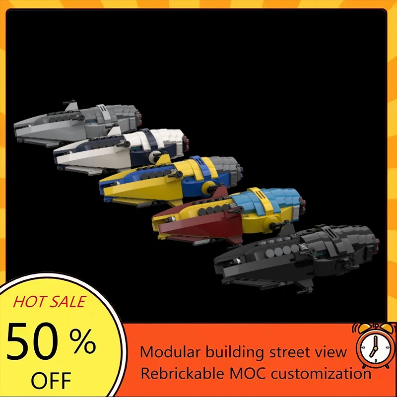 

Набор из 820 деталей: Популярная модель космического корабля из фильма «Звездные войны», конструктор MOC, модульные технологичные блоки, подарок на праздник, игрушка для сборки, детский набор