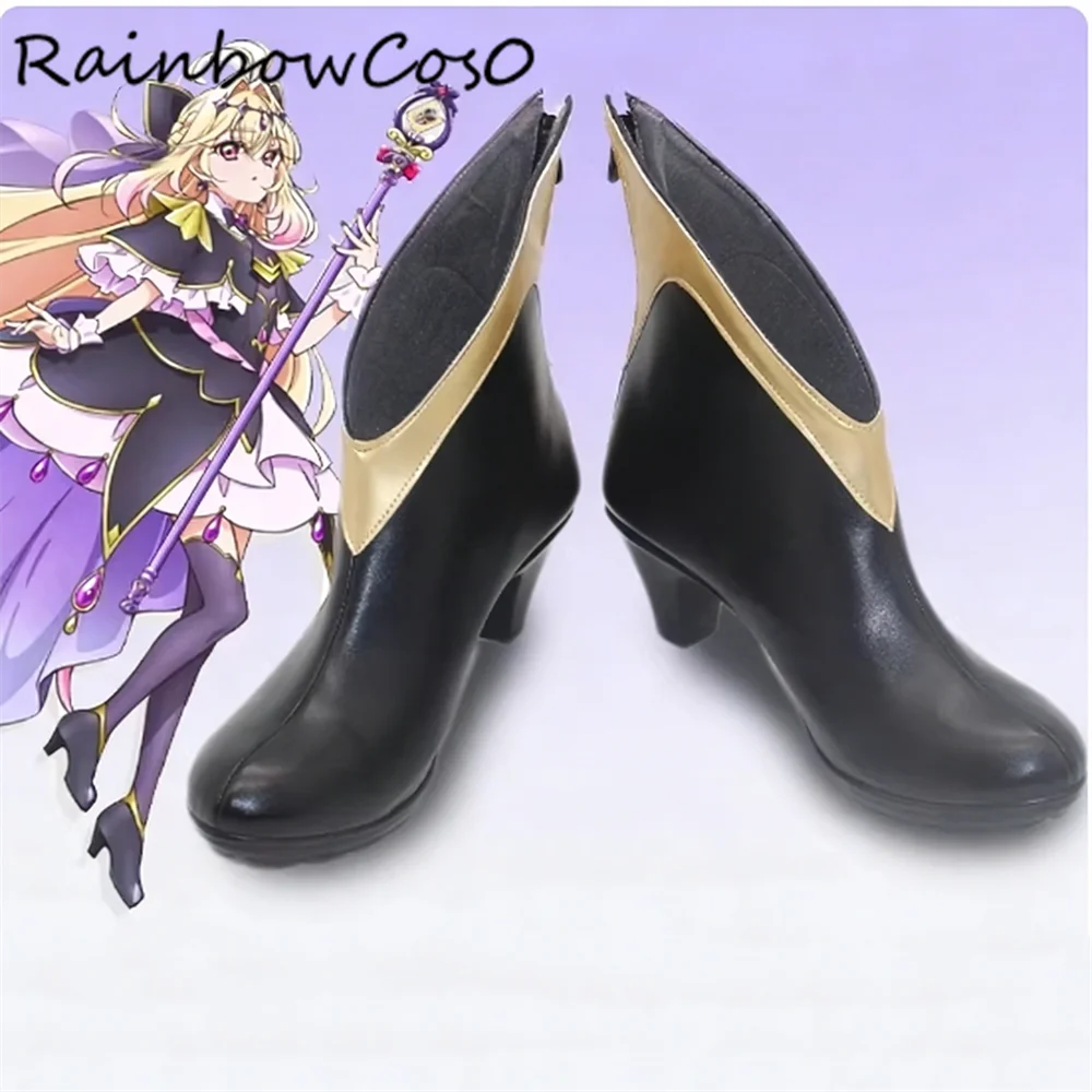 

Косплей-обувь Moria Ruruka Cure Arcana Shadow Star Detective Precure: ботинки для игры, аниме, Хэллоуина, Рождества, RainbowCos0W5713