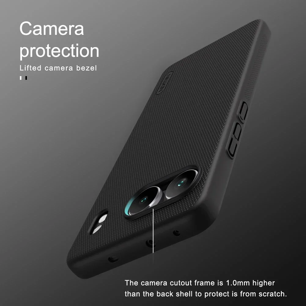 Nillkin For OnePlus Nord 4 5G Case Super Frosted Shield Hard PC Light Ultra-Thin Shell Back Cover For One Plus Nord 4 5G Cases