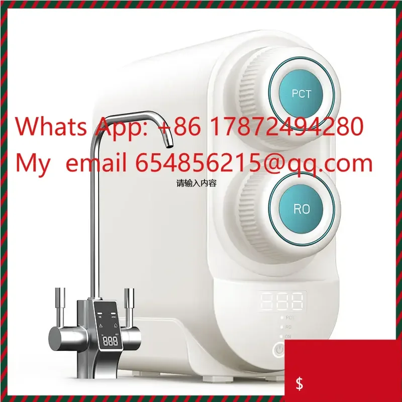 New Electric Tankless Reverse Osmosis System – Under Sink Plastic Water Purifier with Filter Element