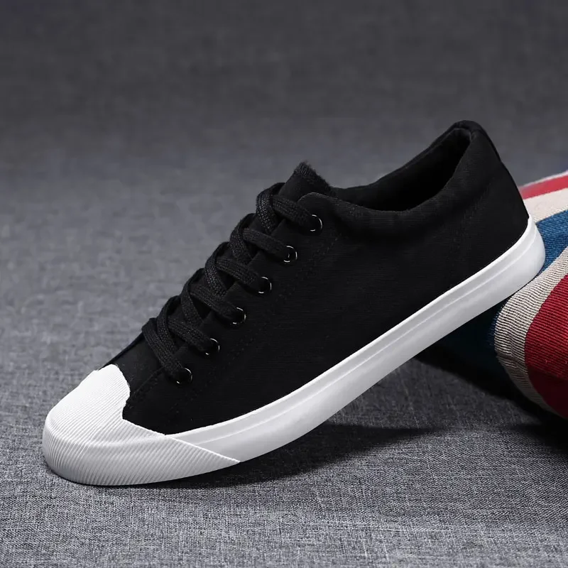 mens casual shoes outdoor Lace-up lightweight fashion comfortable Men shoes matching novel canvas shoes for men footwear