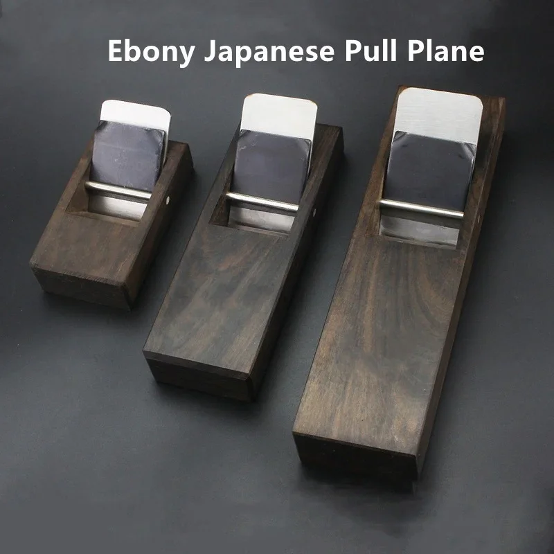 Japanese Style Wood Planer Wooden Well Square Plane Pull Planer Woodworking Tool Desktop Ebony Planer Japanese Planeing Tools