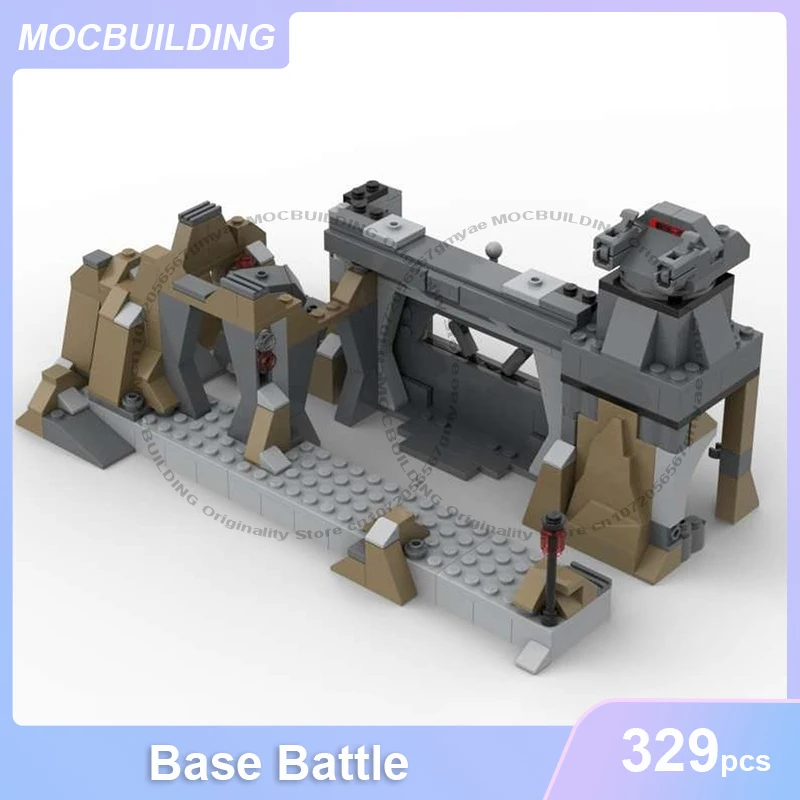 

Базовая боевая модель MOC, строительные блоки, сделай сам, сборка кирпичей, космическая коллекция, дисплей, креативные развивающие рождественские игрушки, подарки, 329 шт.