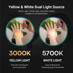 NEXTORCH Dr. K32 – Linterna médica recargable doble haz LED segura ojos