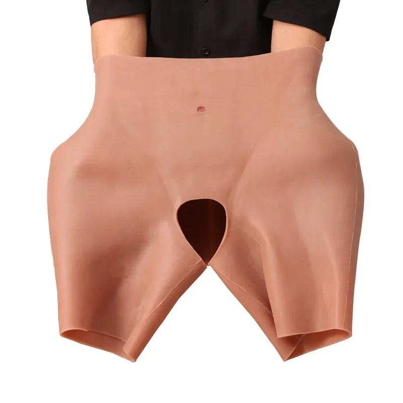 Hips Crotch Pants Silicone Natural Men Women Shapers Thickened Panties Butt Hip Booty Underwear Elastic Pads Cosplay Party