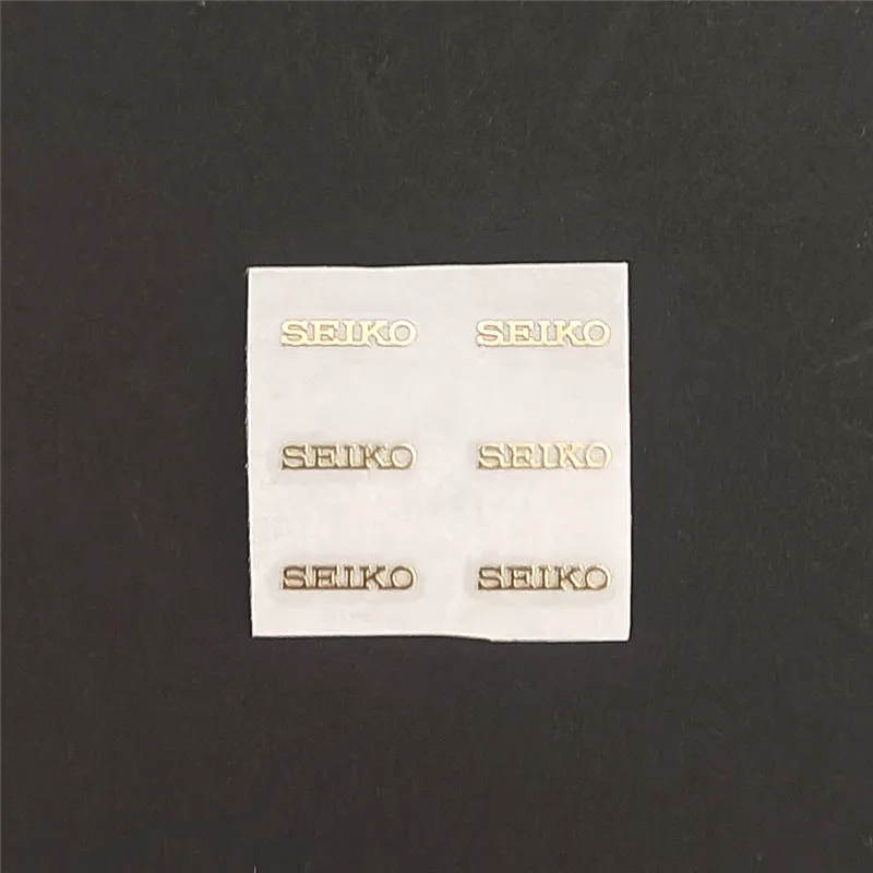 للتغيير الجديد Seiko Watch الحرفي شعار مسمار ساعة الطلب SEIKO وضع العلامات المعدنية LOGO5 ملصق GS ملصق