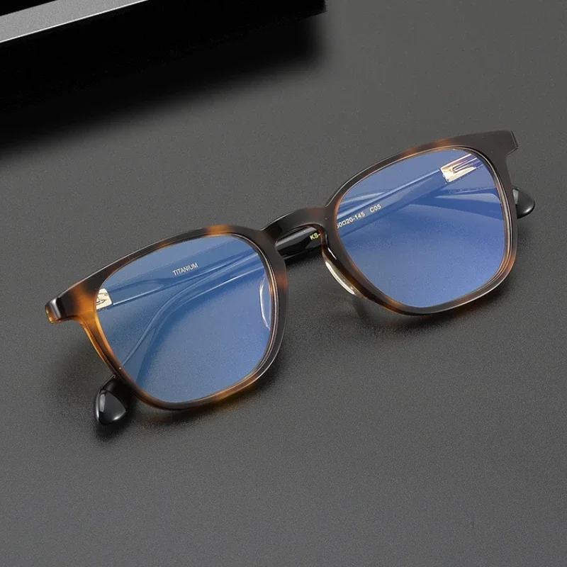 

Retro Vingate Myopia Glasses Frame Round Japan Handmade Aceate Optical Glasses Frame KS-202 Women Men Glasses Prescription Frame