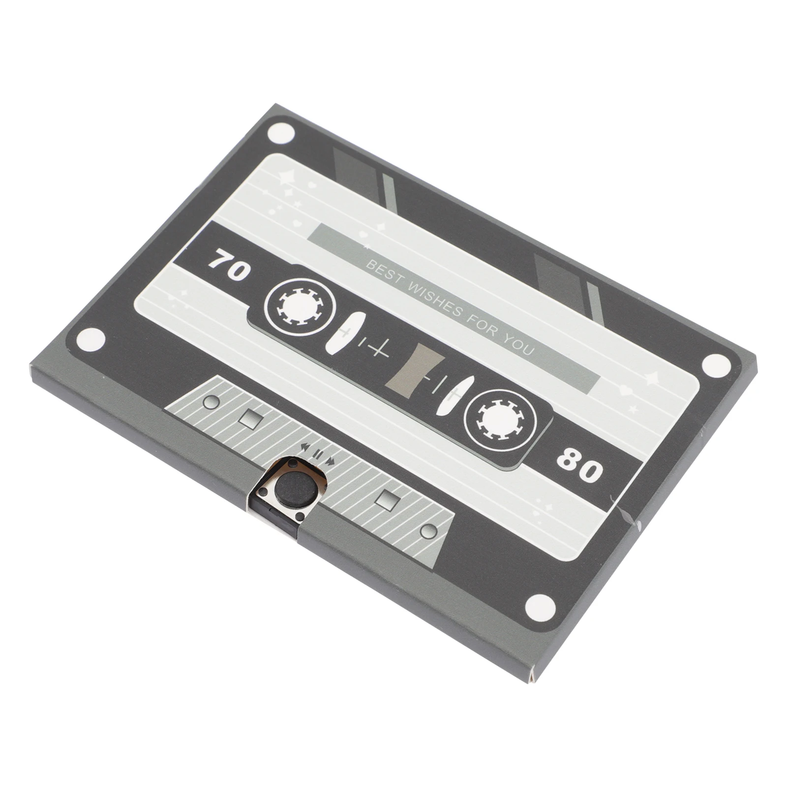 

Record Your Own Message Card Musical Greeting Cassette Tapes Talking