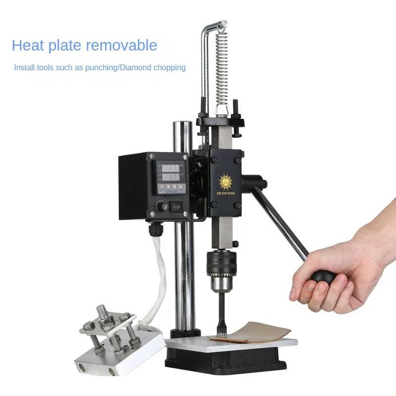 TEBAK manuel en cuir papier bois Machine presse à chaud lettres feuille chaude Machine d'estampage