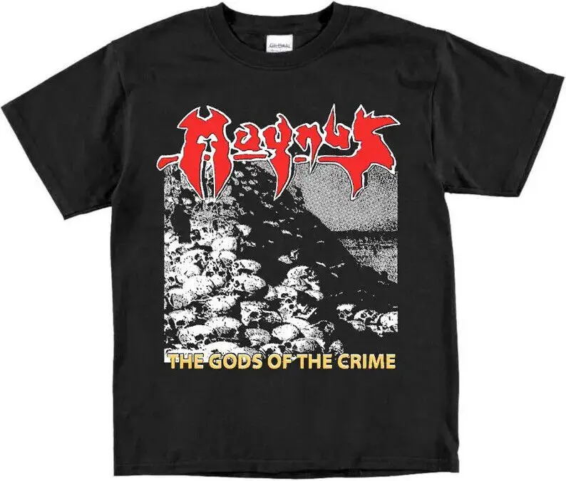 Magnus The Gods Of The Crime T Shirt Death Thrash Metal Vintage Overkill Autopsy