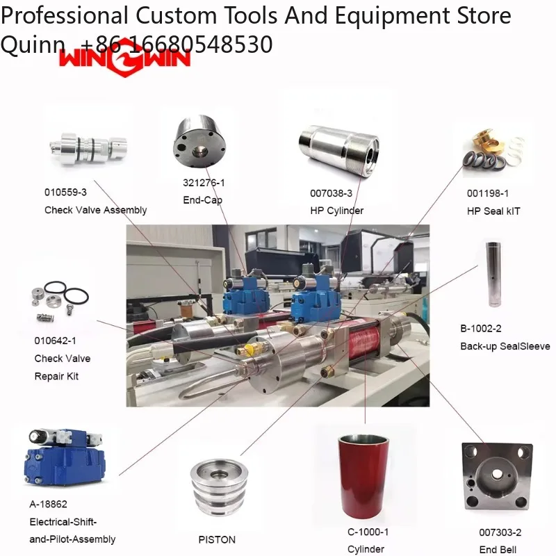 

FEWaterjet Spare Parts Tee Assembly 1/4" A-0776-1 for Hydraulic Pump