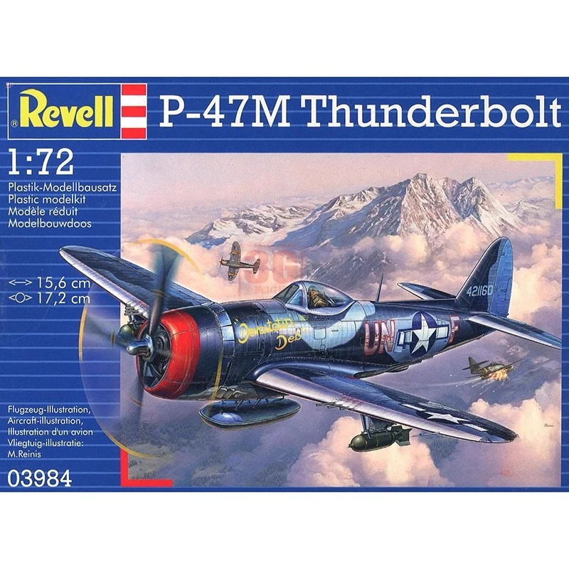

Комплект масштабной модели самолета Revell 03984 P-47M Thunderbolt 1/72