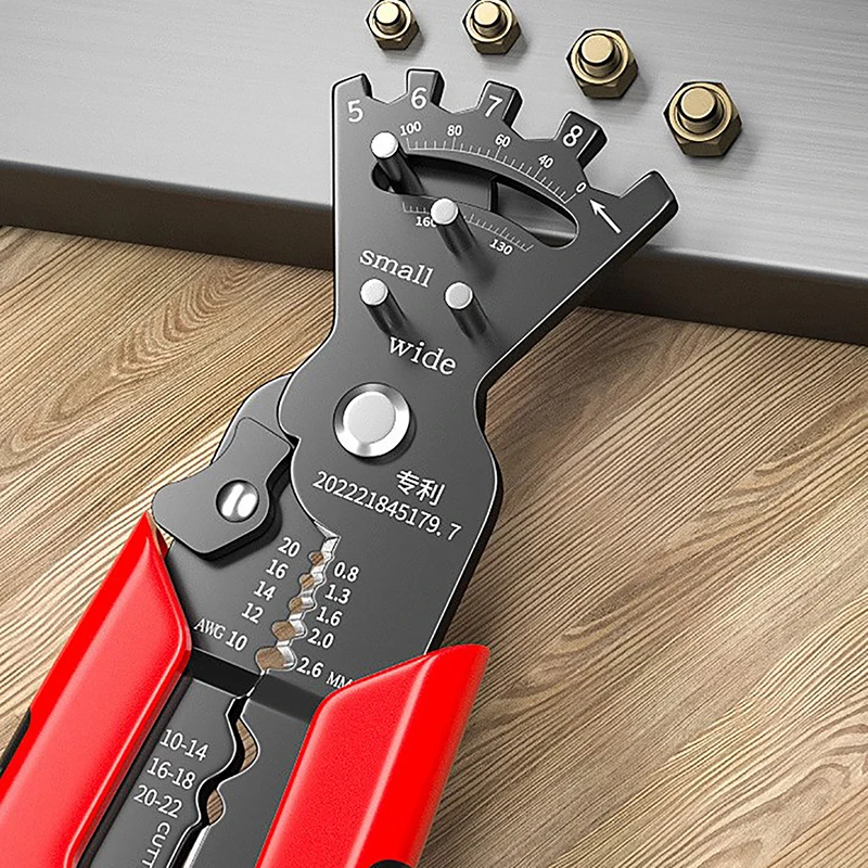 Multifunctional Special Wire Stripping Pliers for Electrician Cutting Wire Stripping Skin Pressing Wire Winding Scissors