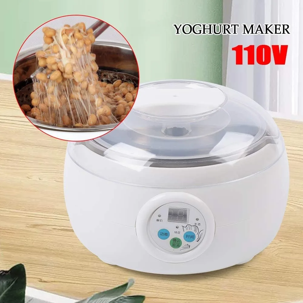 Yogurt Natto Machine Natto/Rice/Wine Maker Machine Multi-Function Household Automatic Cuisine with Intelligent Time Control